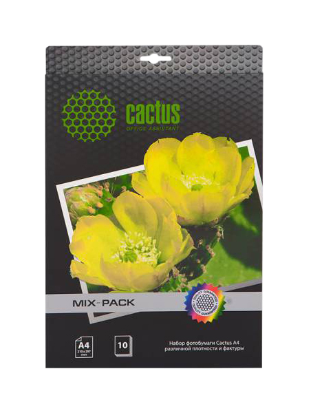 Фотобумага для принтера Cactus CS-Mixpack A4