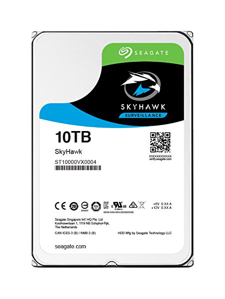 фото Внутренний жесткий диск seagate skyhawk 10tb (st10000vx0004)