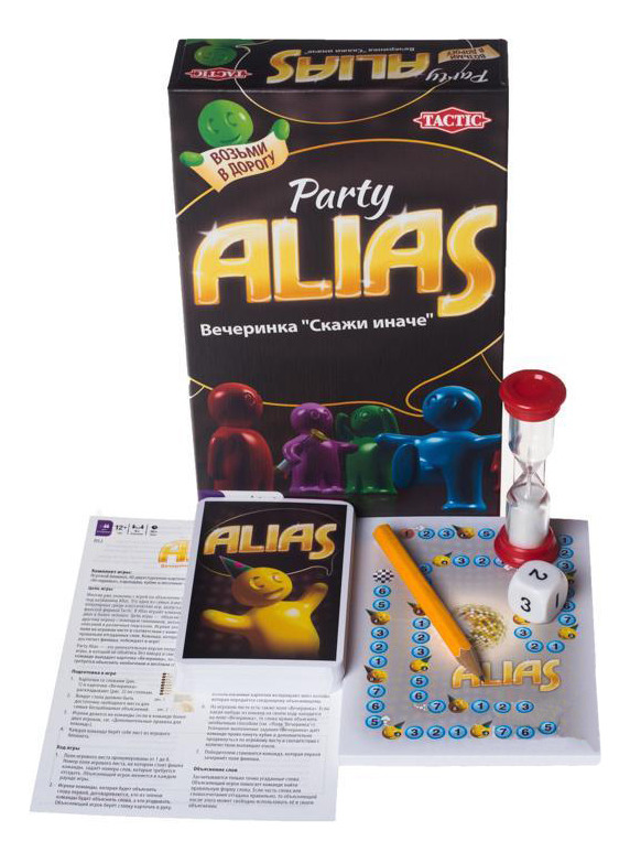 Купить Семейная настольная игра Tactic games Alias Party Travel 2,
