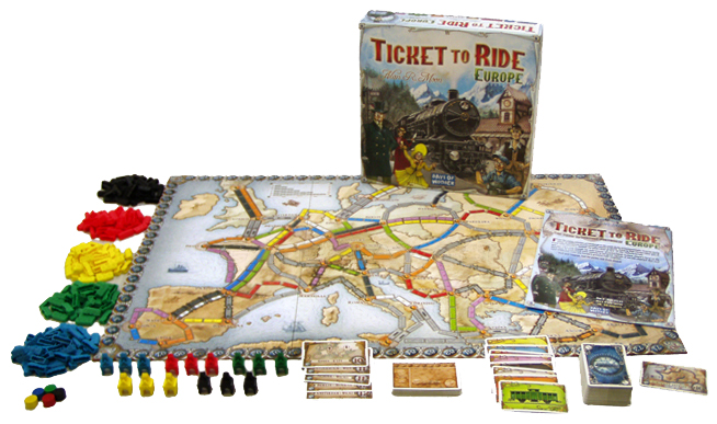 фото Настольные ролевые игры hobby world ticket to ride европа 31458