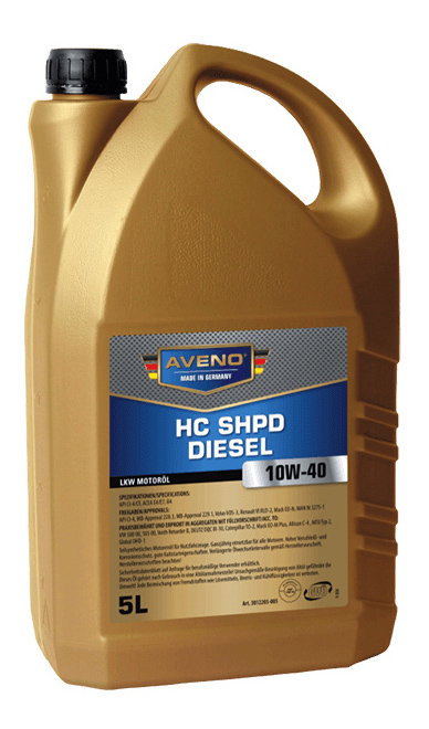 Моторное масло Aveno HC SHPD Diesel 10W40 5л