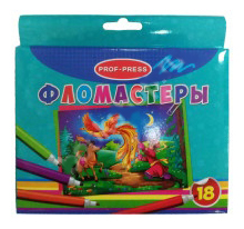 

Фломастеры Проф-Пресс Жар-птица 18 цветов, жар-птица 18 цветов