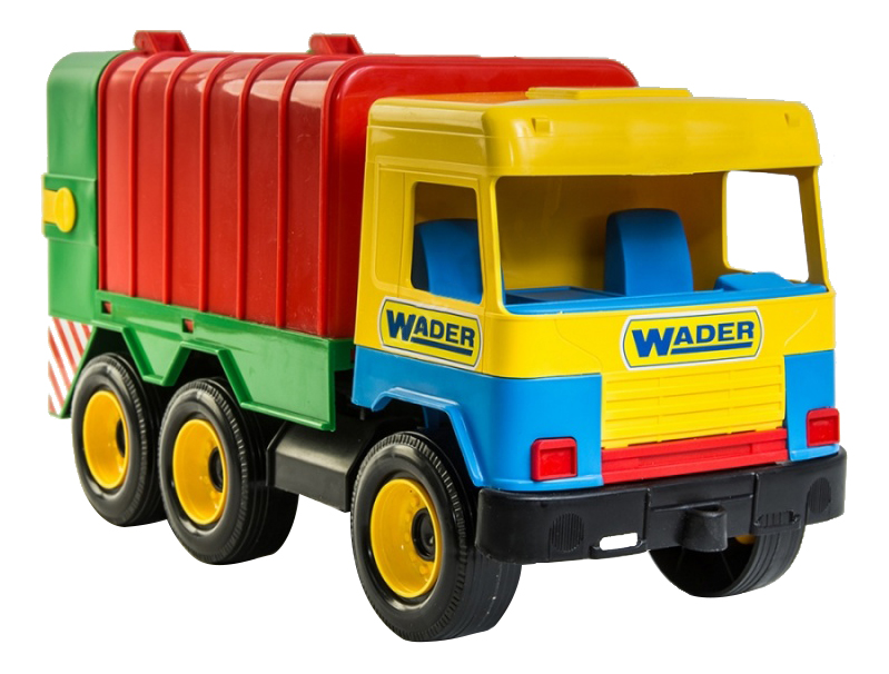 

Игрушечный мусоровоз Wader Middle Truck, Middle Truck Мусоровоз