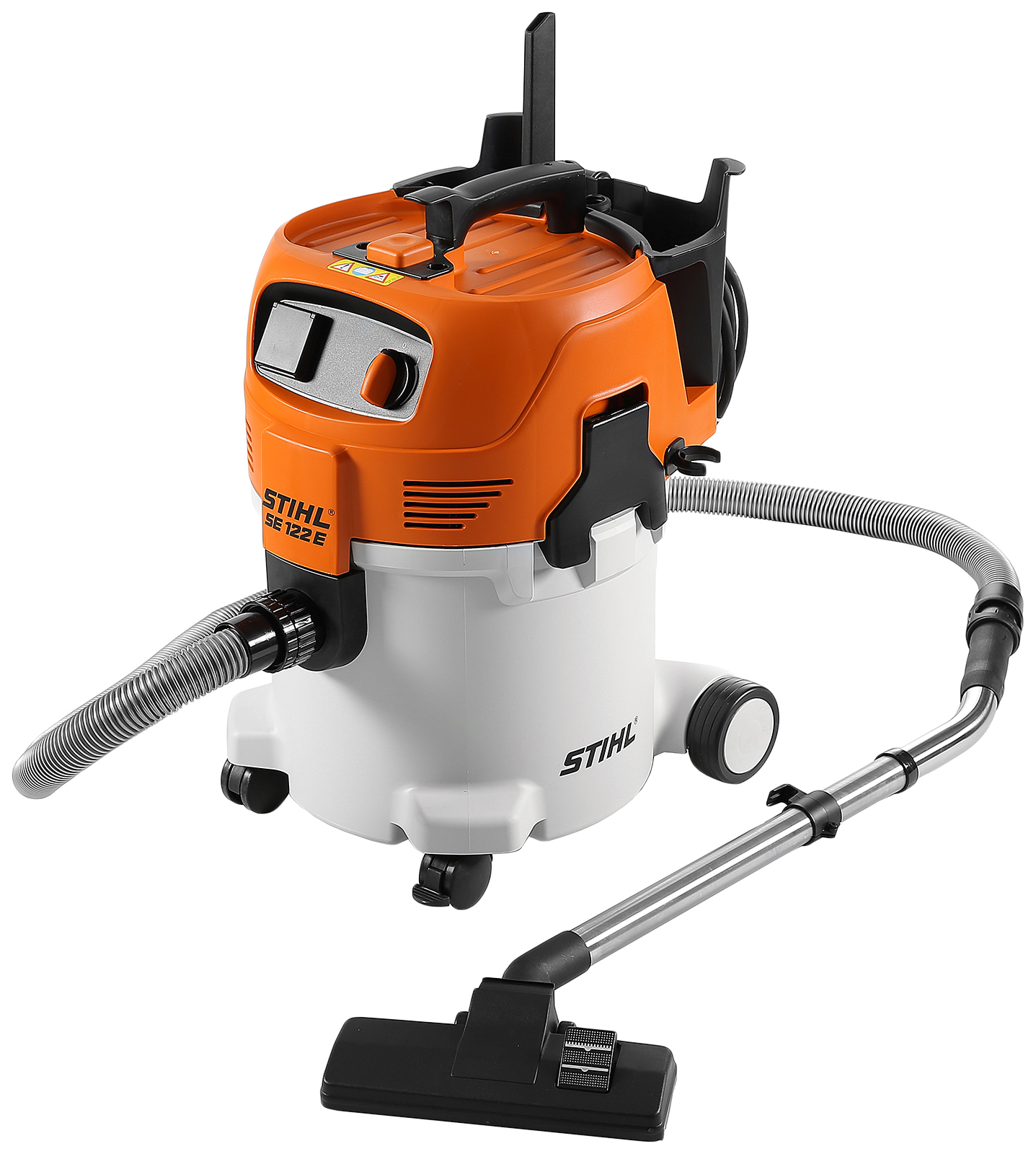 Строительный пылесос STIHL SE 122 E 47740124405 Белый, оранжевый пылесос miele sgdf3 complete c3 active parquet белый