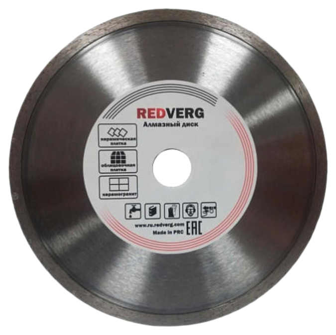 Диск отрезной алмазный RedVerg 6621283 900111 универсальный сегментный алмазный диск redverg