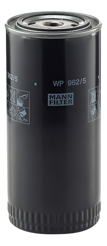 Фильтр масляный двигателя MANN-FILTER WP962/5