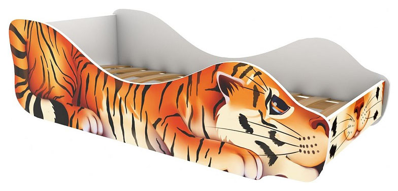 фото Кровать детская бельмарко зверята тигрёнок шерхан
