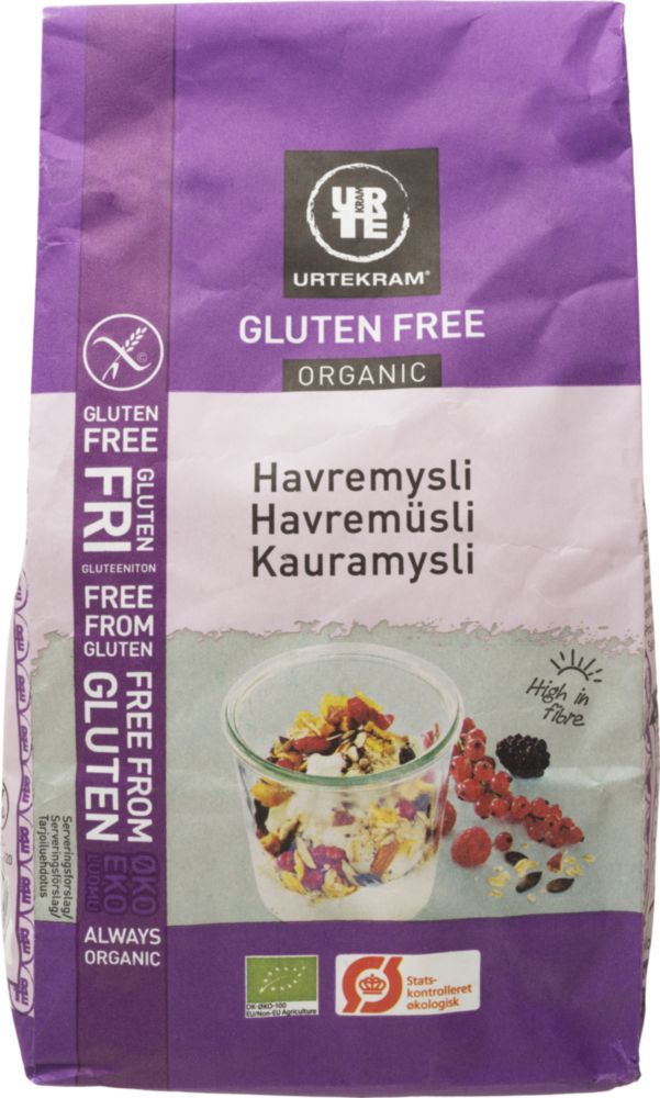

Мюсли овсяные Urtekram organic без глютена 550 г