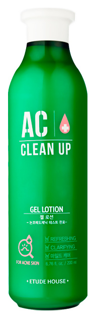 Лосьон для лица Etude AC CLEAN UP Gel Lotion 200 мл