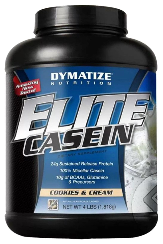 Протеин Dymatize Nutrition Elite Casein, 1800 г, cookies & cream