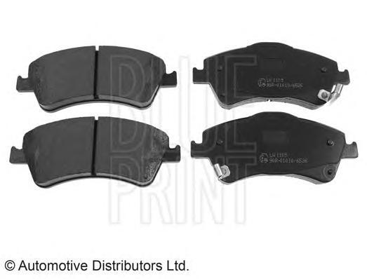 

Комплект тормозных колодок Blue Print ADT342174