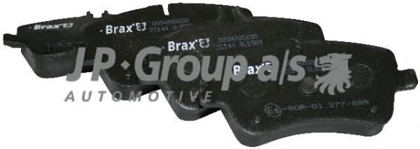

Тормозные колодки JP Group 1363600710