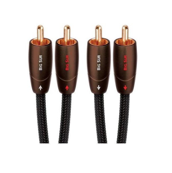 фото Кабель audioquest big sur 2rca - 2rca, 0,6м brown