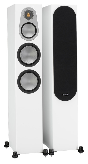 фото Колонки monitor audio silver 300 (6g) white satin