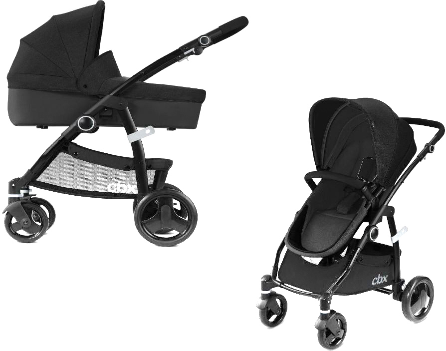 

Коляска 2 в 1 CBX by Cybex Leotie Pure Smoky Anthracite, Leotie Pure