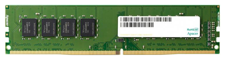 фото Оперативная память apacer rtl au04gfa60catbgj/dg ddr3 4gb