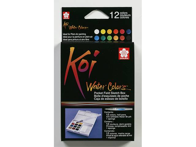 

Акварель Sakura Koi 12 цв, Koi