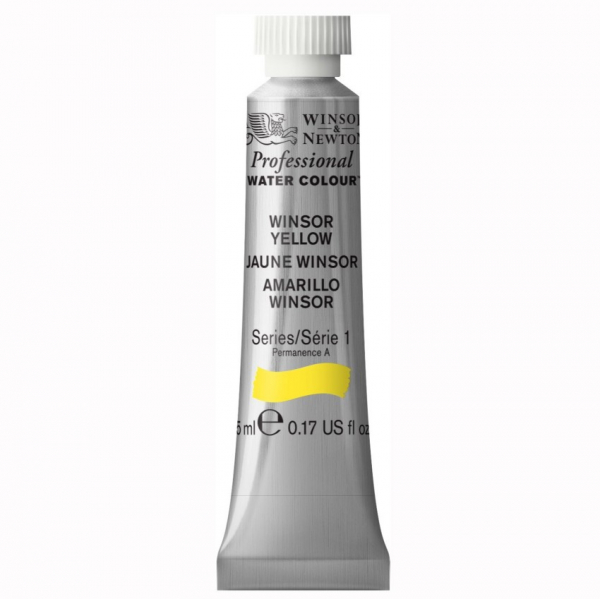 

Акварель Winsor&Newton Artists Watercolour винзор желтый 5 мл, Artists Watercolour