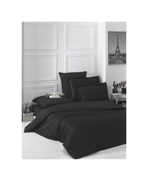 фото Karna постельное белье gaylon цвет: черный (2 спальное евро)