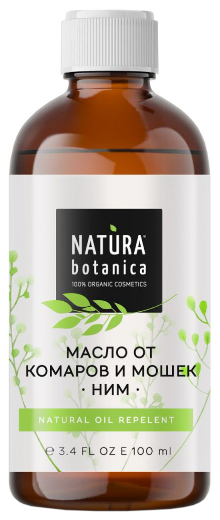 фото Масло от комаров natura botanica ним 100 мл