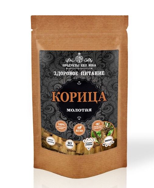

Корица Продукты XXII века молотая 50 г