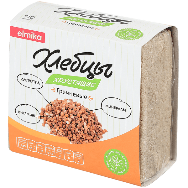 

Хлебцы Elmika гречневые 110 г