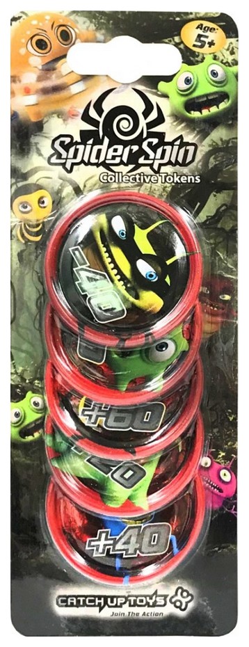 

Жетоны CATCHUP TOYS SS-002T-RED Spider Spin. Collective Tokens (Red)