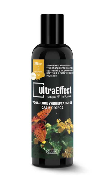 фото Органоминеральное удобрение ultraeffect сад и огород ueu011250 250 мл