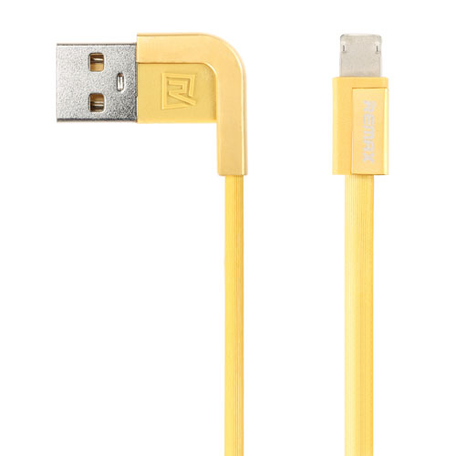 

Кабель Remax Cheynn (RC-052i) для iPhone Lightning (1m) gold