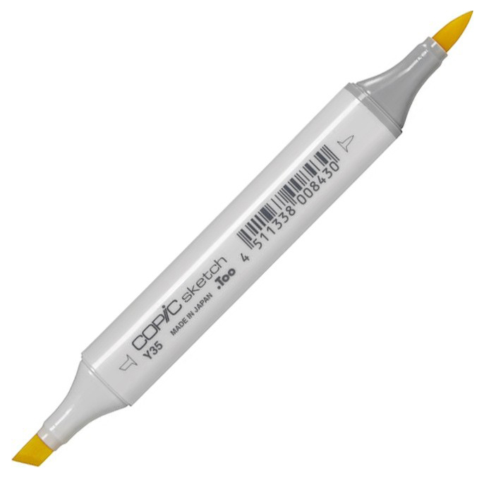 

Маркер Copic Sketch Y35 маис желтый; оранжевый