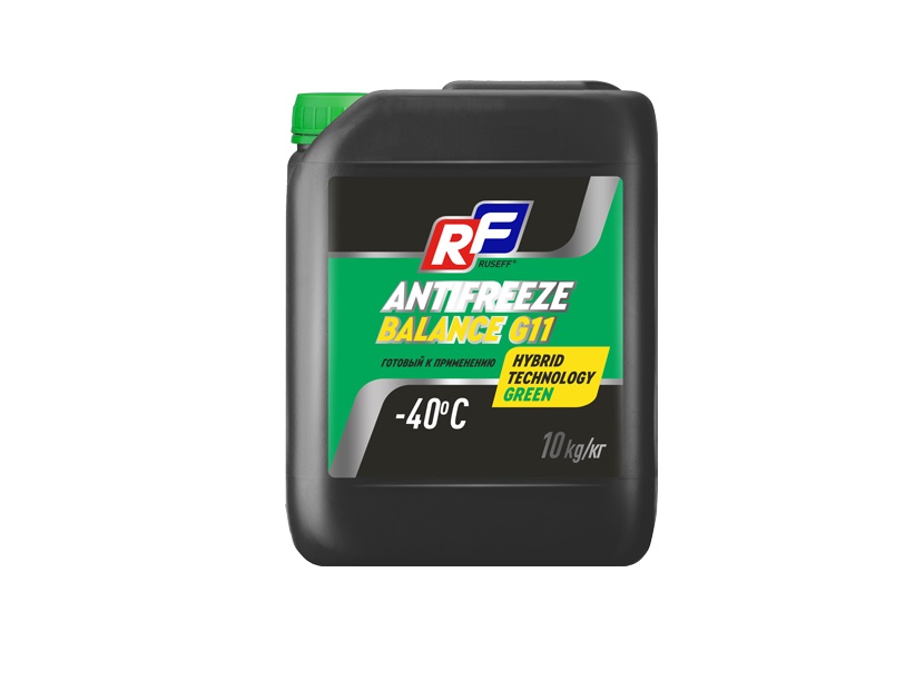 Антифриз RUSEFF ANTIFREEZE Balance G11 40 (10кг) 17464N