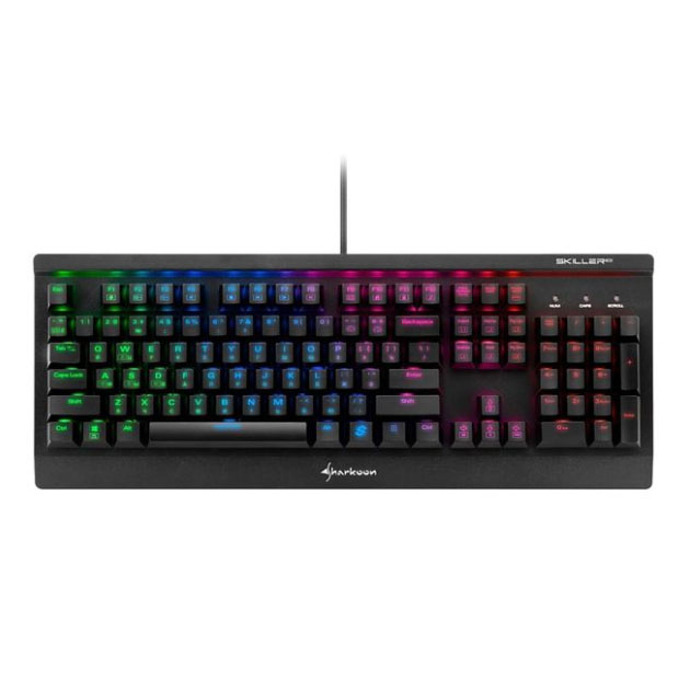 

Игровая клавиатура Sharkoon Shark Skiller Mech SGK3 Kailh Brown Black, Shark Skiller Mech SGK3