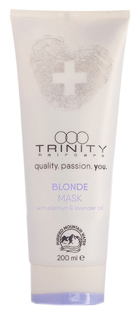Маска для волос Trinity Hair Care Essentials Blonde Mask 200 мл восстанавливающая маска для волос forme essentials