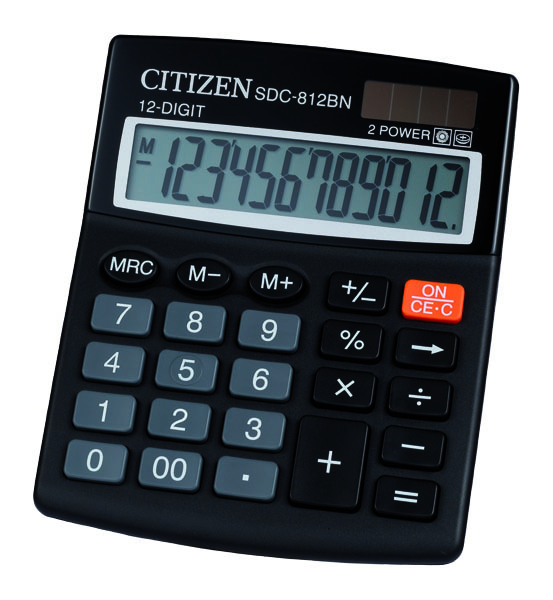 

Калькулятор CITIZEN SDC-812BN, SDC-812BN