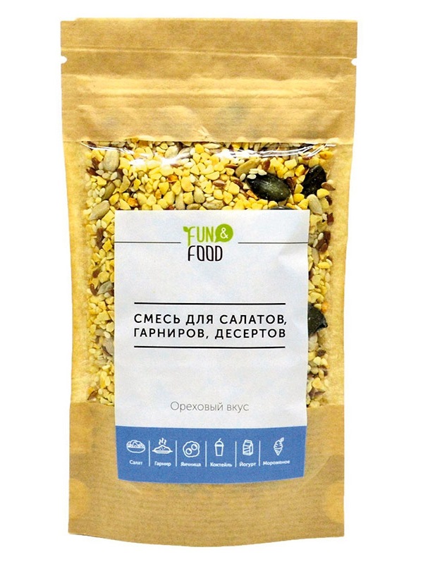 

Смесь для приготовления Fun&Food 100 г ореховый вкус, 2