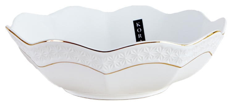 фото Салатник коралл снежная королева cltbh-b0820-p белый