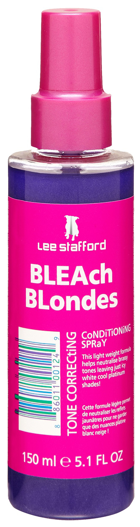 фото Спрей для волос lee stafford bleach blondes tone correcting conditioning spray 150 мл