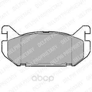 

Комплект тормозных колодок Delphi LP802