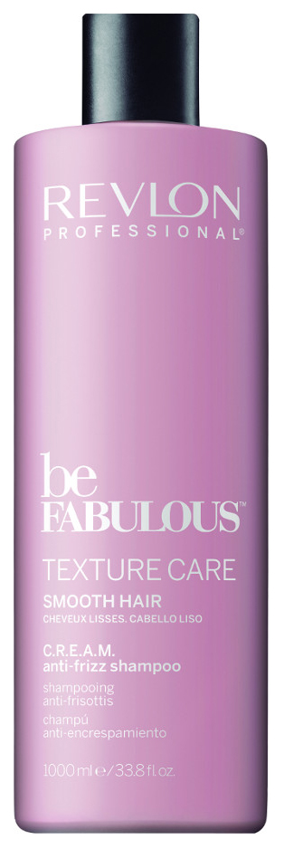 фото Шампунь revlon professional be fabulous c.r.e.a.m anti-freez shampoo 1000 мл