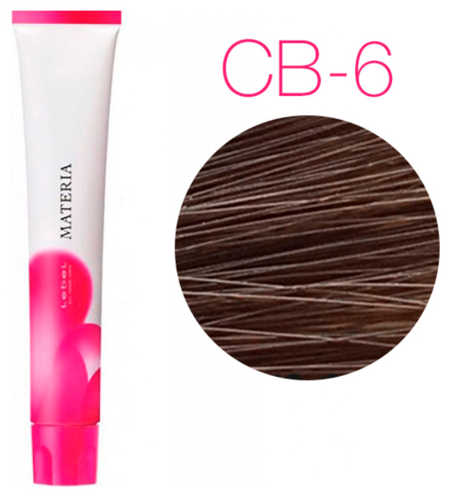 Краска для волос Lebel Materia CB6 темный блонд холодный 80 мл redroom вибратор женский кролик с подогревом 2в1 двойная стимуляция 7 режимов