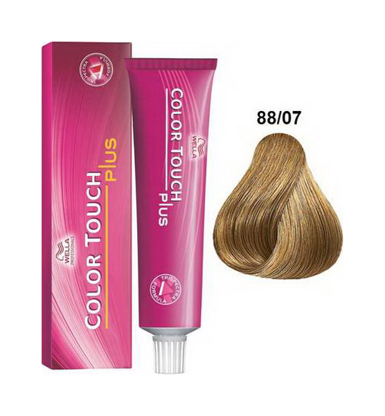 Краска для волос Wella Color Touch Plus 88/07 Платан 60 мл, Wella Professionals  - Купить