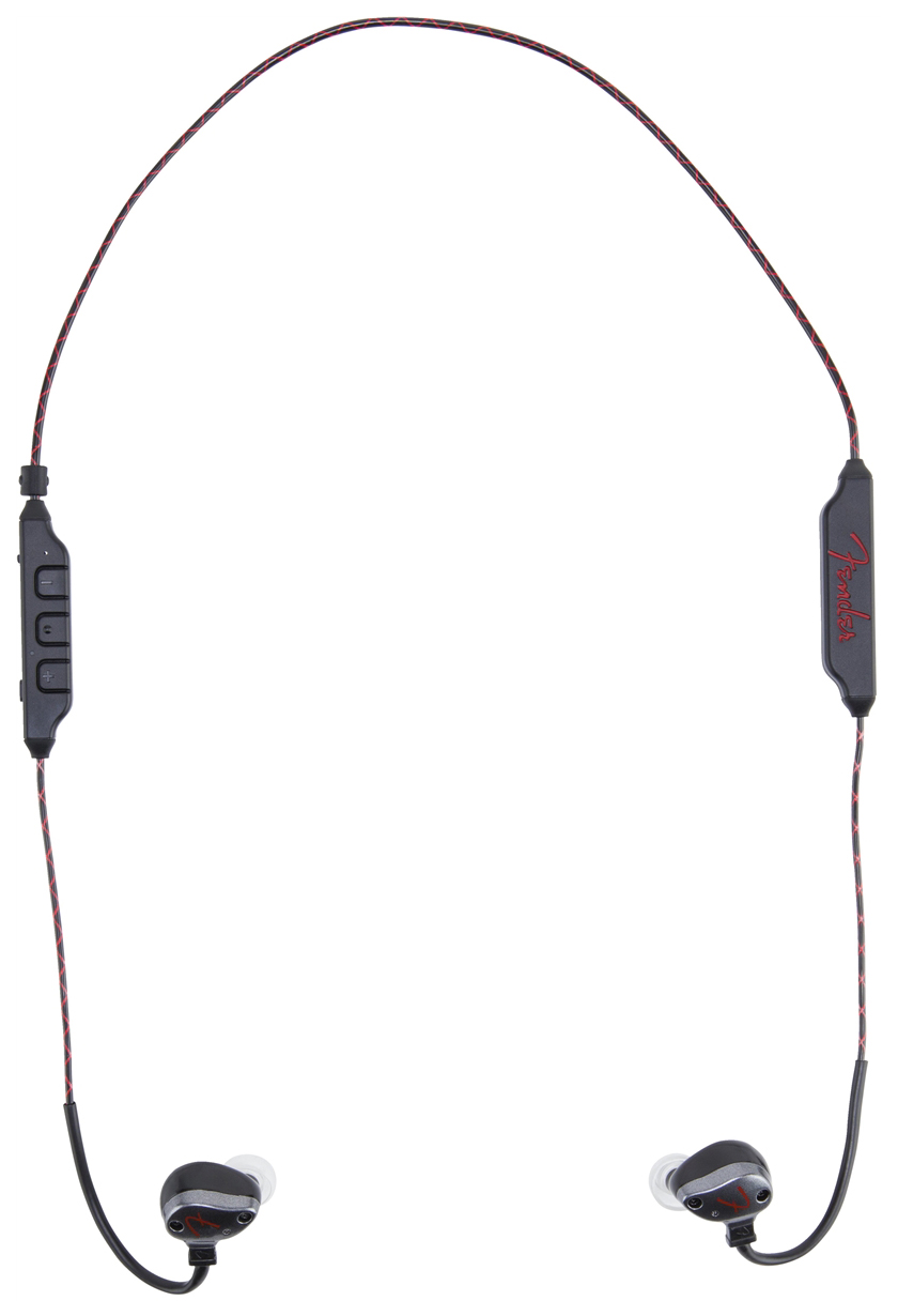 фото Беспроводные наушники fender pro puresonic wireless earbud grey