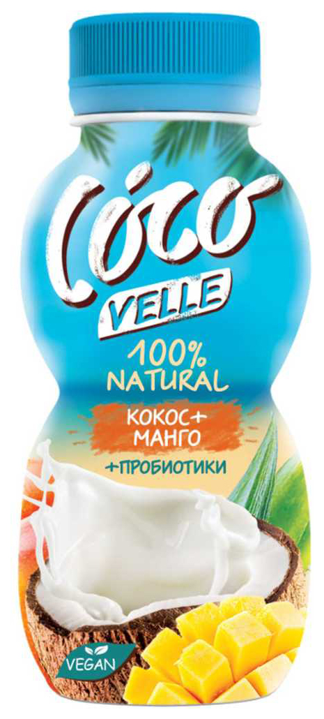

Продукт кокосовый Velle coco ферментированный питьевой с манго 250 г