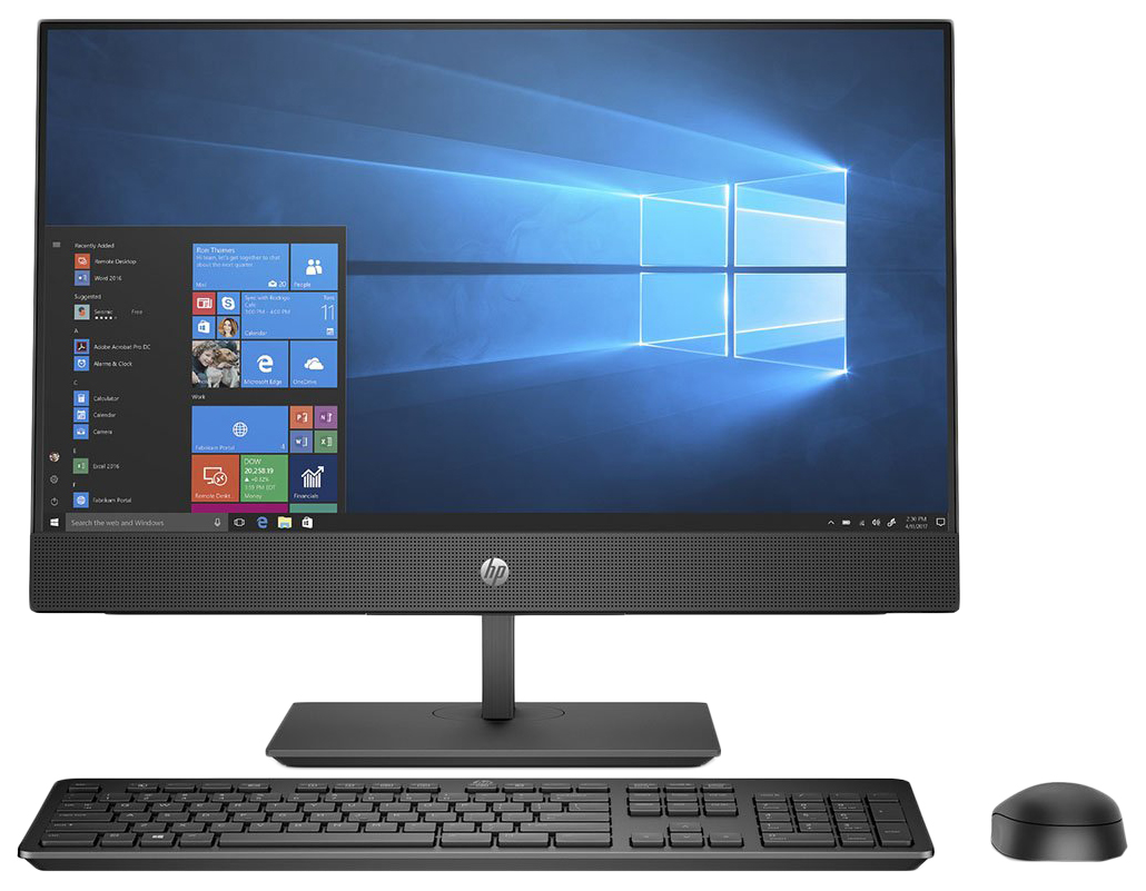 фото Моноблок hp proone 440 g4 (4vn67ec) black