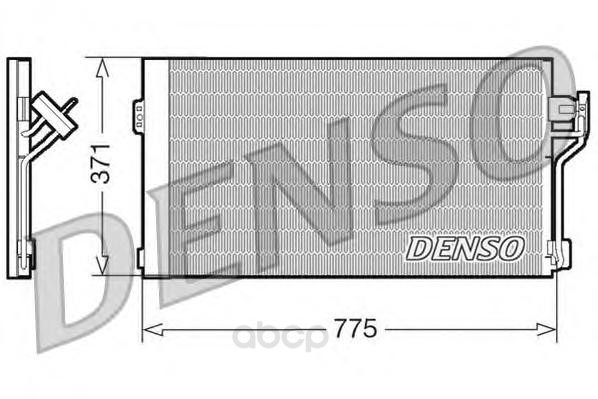 фото Радиатор кондиционера mb viano/vito all 03 denso dcn17050