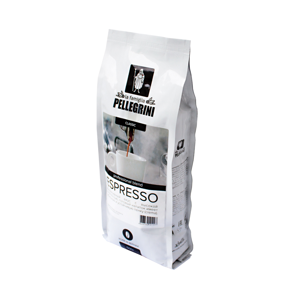 

Кофе зерновой La famiglia Pellegrini espresso professional blend 500 г