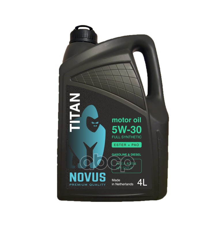 Моторное масло Novus Titan 5W30 4л