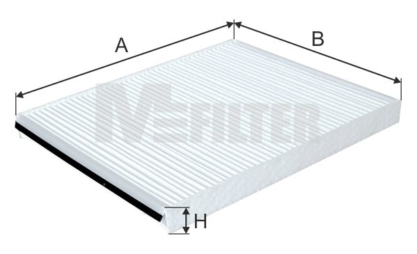фото Фильтр воздушный салона mfilter k 9149