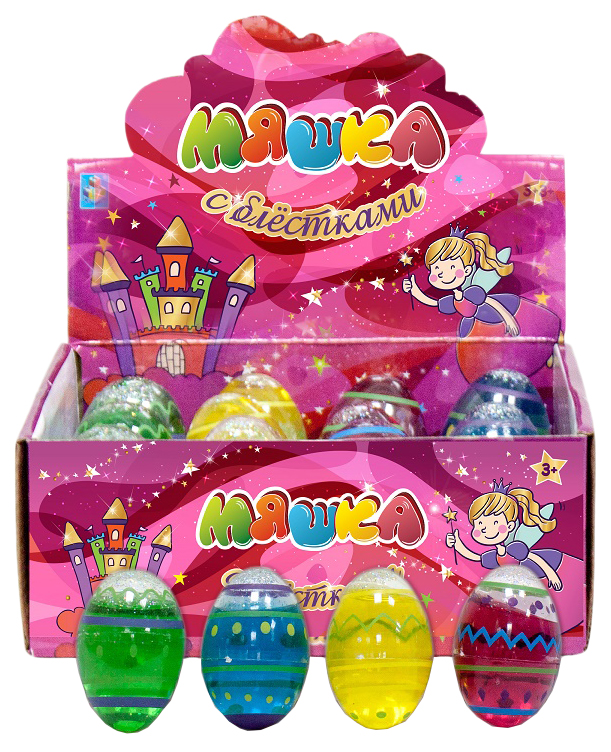 

Мяшка 1TOY Мелкие пакости с блёстками 50 г Т10253 в ассортименте