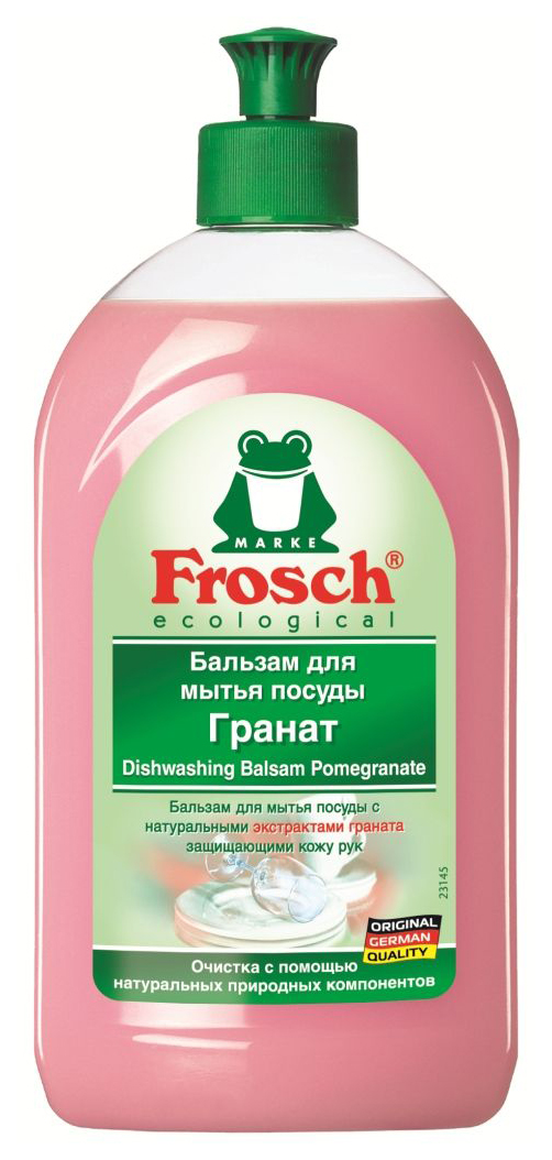 фото Бальзам frosch для мытья посуды гранат 0.5 л